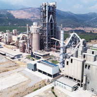 Ligne de production de ciment Portland à procédé sec / Petit mini-cimentier, équipement d'usine, fabricant à vendre