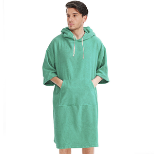 Serviette <span class=keywords><strong>de</strong></span> <span class=keywords><strong>bain</strong></span> à capuche en microfibre ultra-fine, séchage rapide, <span class=keywords><strong>pour</strong></span> la natation et la plage - Product Image 5
