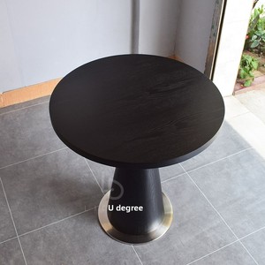 Mesa de Centro Moderna Minimalista de Madera Maciza para el Hogar, Muebles para Recepción, Sala de Estar, Cafetería, Tienda de Té, Habitación de Hotel - Product Image 4