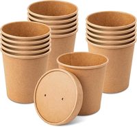 Barquette alimentaire jetable en papier écologique avec couvercle pour la restauration à emporter, idéale pour les burgers, poulet frit, frites et sushis (vente en gros)