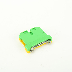 Guan Yang Earth <b>Terminal</b> Block EK1635 2 Pole Yellow Green Industrial Screw Connection Rail Mounted - Product Image 3