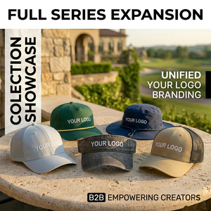 Visera de algodón lavado de primera calidad con logotipo de parche de cuero grabado personalizado, cualquier color, MOQ bajo para marcas <span class=keywords><strong>boutique</strong></span> - Product Image 5