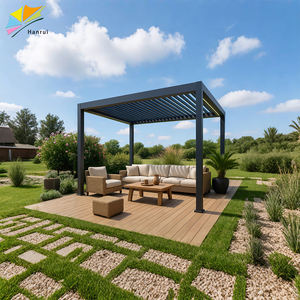 Pérgolas motorizadas de aluminio para <span class=keywords><strong>patio</strong></span> y balcón 3x3 4x4 4x6 tamaños cubierta de techo bioclimático marco de aluminio - Product Image 2