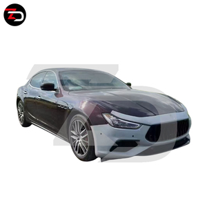 Kit carrosserie de style Trofeo nouvellement arrivé avec pare-chocs, calandre avant, phares et feux arrière pour Maserati <span class=keywords><strong>Ghibli</strong></span> 2013-2019 - Product Image 2