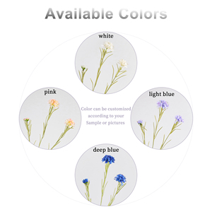 Fleur artificielle en soie de <span class=keywords><strong>bleuet</strong></span> en gros, tige unique de 68 cm, pour arrangements floraux à domicile et mariages, approvisionnement en vrac - Product Image 3