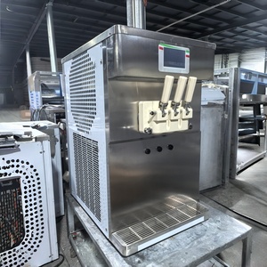 Macchina Professionale per Gelato Soft a 3 Ugelli in Acciaio Inox per Ristoranti e Caffetterie - Product Image 2