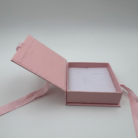 Boîte à bijoux de luxe faite à la main, emballage personnalisé avec logo, ensemble collier, bracelet, bague, design sur mesure, service OEM, vente en gros ED
