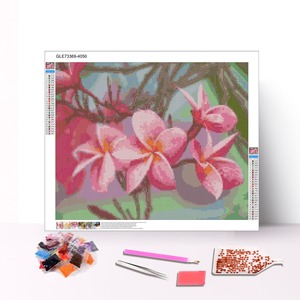 Mosaïque Mur Perles Peinture Diamant Art Peinture Kits Grand Diamant Art Toile 5d Diy Diamant Peinture Fleurs pour La Décoration Intérieure - Product Image 1