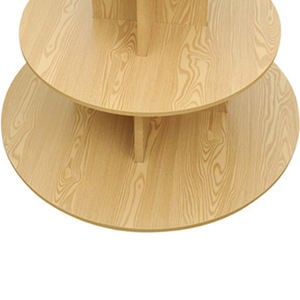 New <strong>Design</strong> Boutique Round Wooden <strong>Display</strong> Promotion <strong>Racks</strong> Supermarket Store <strong>Display</strong> Shelf - Product Image 4