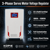 Régulateur de tension automatique (AVR) pour générateur 10KVA 30KVA Triphasé 380V CA Stabilisateur de tension pour générateur 98%