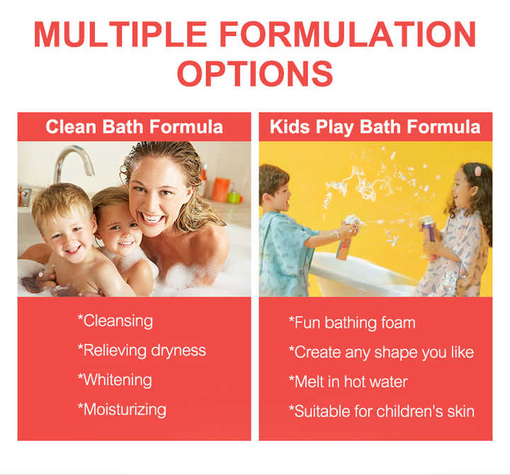 Hot Sale Herbal Bath Mousse Whitening Refreshing Women's Silky Skin Bubble Shower Gel Perfumed with Gentle Moisture Nourish