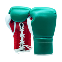ODM Fabrika Özel Logolu 12 oz Mikrofiber Deri Dayanıklı Koruyucu Boks Eldivenleri Nefes Alabilen Kaymaz Kapatmalı Boks İçin