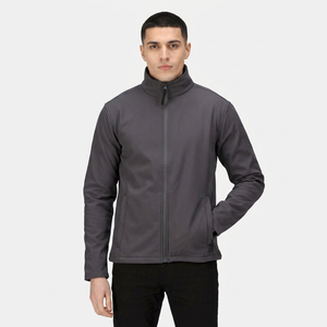 Men's Customizable 100% Cotton Softshell Hooded Stand <b>Waterproof</b> Jacket Breathable <b>Warm</b> Autumn Regular Length Vintage High - Product Image 1