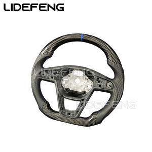 Volante Personalizado de Fibra de Carbono Real con Altos Estándares de Producción para Seat León <span class=keywords><strong>Cupra</strong></span> Mk3 - Product Image 2