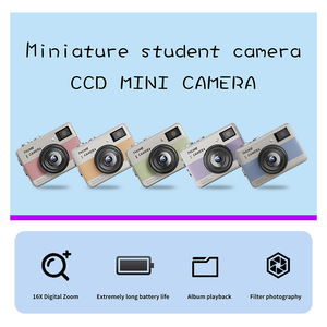 Cámara CCD Portátil para Estudiantes, HD, Fotos con un Clic, Ultra Nítida, Mini Cámara con Ranura para Tarjeta TF, Material ABS de Grado Alimenticio - Product Image 6
