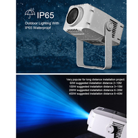 Projecteurs laser LED 60W 100W 200W 400W IP65 DMX512 RGBW avec fonctionnement automatique et programmes intégrés pour l'éclairage paysager