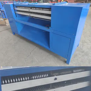 Raised Refrigerator Radiator Stripper Machine Automatic Copper Pipes Crushing And Radiator Separating Machine