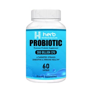 Prébiotiques Biologiques à Marque Blanche OEM/ODM pour l'Immunité et la Santé Intestinale – Compléments Herbales Probiotiques en Capsules Fabriqués en Chine - Product Image 1