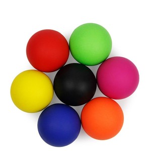 ลูกบอลนวดซิลิโคนสำหรับการปลดปล่อยกล้ามเนื้อแบบ Myofascial ลูกบอลนวดจุดแบบ Lacrosse ลูกบอล Lacrosse สำหรับกีฬา - Product Image 5