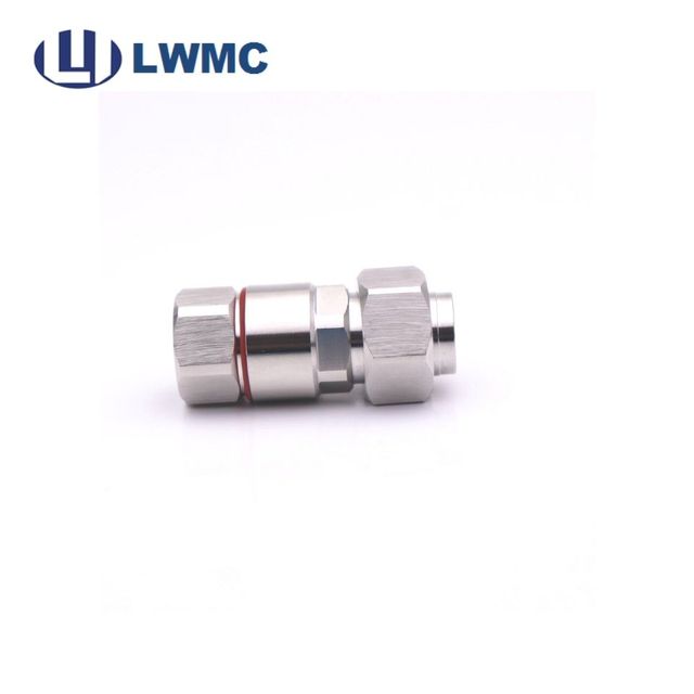 Factory Direct 4.3-10 Mini Din Male Connector for 1/2 Corrugated