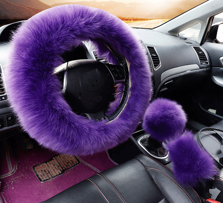 JY-SWC02 38cm Wood Car Accessories Universal Steering Wheel Cover - Joyart Brand