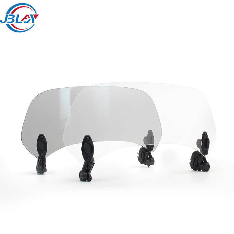 Оптовая продажа, регулируемые детали для переоборудования, универсальные ветровые дефлекторы для мотоцикла, лобовое стекло для Kawasaki Suzuki Yamaha