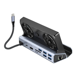 Laptop <strong>Station</strong> c Hub 10-in-1 Usb Dock C-type Hub Thunderbolt 4 <strong>Docking</strong> <strong>Station</strong> for Televisores Steam Deck Oled Rog Ally <strong>Switch2</strong> - Product Image 2
