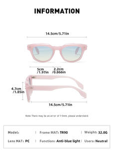 卸売トレンドレディース低<span class=keywords><strong>Moq</strong></span>カスタムサングラスグリーンカスタマイズロゴラウンドサングラス - Product Image 3