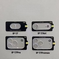 Protection d'objectif d'appareil photo de haute qualité en verre trempé transparent pour iPhone 17, 17 Pro Max, 17 Air