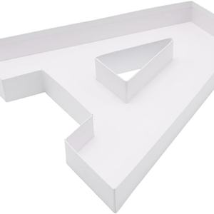 ZIJRXQ Caja Decorativa Rellenable de Cartón de 12 Pulgadas con Forma de Letra A para Alimentos y Charcutería - Product Image 4