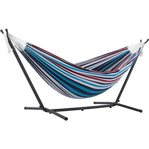 <span class=keywords><strong>Hamaca</strong></span> Colgante Moderna y Resistente para Exteriores, <span class=keywords><strong>Hamaca</strong></span> de Lona con Soporte de Acero, <span class=keywords><strong>Altura</strong></span> Ajustable para Niños y Adultos - Product Image 1