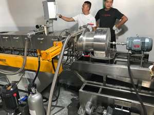 Plc Tpe Poe Eva Tpr Tpu Schoenzool Materiaal Korrels Dubbele Schroef Extrusie Machine China Leverancier - Product Image 3