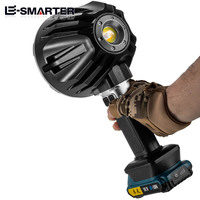 Linterna LED Cob P70 de alta potencia para acampar, cazar, bucear, larga resistencia, tipo C, carga rápida, cuerpo de lámpara ABS de grado Industrial