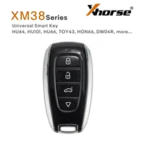 XHORSE XSSBR0EN Smart Key SU.BR Style 4 Buttons XM38 Series Universal Smart Remote Key Used with VVDI2 VVDI Key Programmer