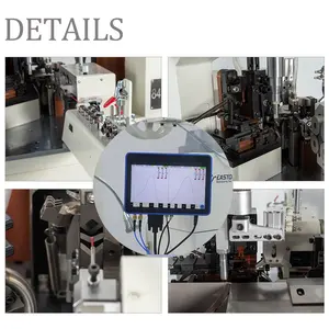 EW-801+M Fully Automatic 2 Heads Terminal Crimping Machine Crimp Force Monitor For Wire Harness