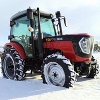 Usine de tracteurs agricoles Tavol 75 Hp 80 Hp 90 Hp 4wd de haute qualité