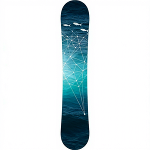 Snowboard adulte Tempus le plus vendu, design personnalisé ciel étoilé en fibre de carbone, acier inoxydable et fibre de verre, pour le ski toutes saisons - Product Image 1