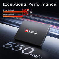 Unidad de Estado Sólido Interna Taimi de 2.5 Pulgadas SATA III SSD de 512 GB Lista para Enviar, para Actualización de Computadoras Portátiles y de Escritorio, Entrega Rápida