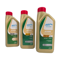 Huile moteur automobile de qualité garantie, lubrifiant automobile, Car Magnatec 5W-40 4L, grade SP, huile moteur entièrement synthétique pour Castrol