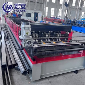 Hauan PLC Controlled Galvanized Steel Bondek <b>Sheet</b> <b>Tile</b> Fully Automatic Steel Decking Roof Floor Roll Forming Gearbox Engine - Product Image 3