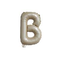 Ballons en aluminium multicolores de 16 pouces, 26 lettres, jouets gonflables blancs crème pour décorations de mariage et d'anniversaire