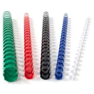 专业供应商21环塑料螺旋装订梳子装订环