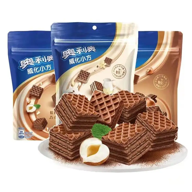 42g de snacks exotiques biscuits oreo biscuits gaufrette saveur chocolat biscuits pour enfants vente en gros bon prix