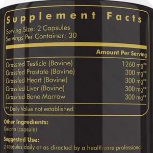 อาหารเสริมสมุนไพรเพิ่มพลังงานสำหรับผู้ชาย OEM/ODM แบรนด์ส่วนตัว สูตรเฉพาะ บำรุงสมรรถภาพทางเพศและเพิ่มความอุดมสมบูรณ์ของเพศชาย - Product Image 2