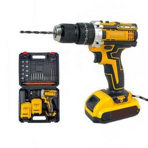 Juego de Destornilladores Inalámbricos de 20V CC, Taladro Eléctrico Multifunción con Carga de Batería para Uso en Construcción, Torque Variable de 30Nm - Product Image 1
