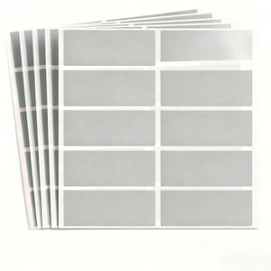 Private Logo High Quality Customized Business Printed Water Proof Paper Paperboards <b>Vinyl</b> Adhesive Labels Stickers - Product Image 4