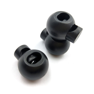 Wholesale 8mm Single Hole Round Spring Plastic Cord <strong>Locks</strong> Cord <strong>Stopper</strong> Toggle Cord <strong>Lock</strong> <strong>Stopper</strong> - Product Image 4