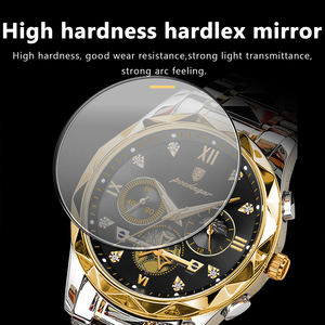 Poedagarメンズラグジュアリーファッションクォーツウォッチステンレススチールクロノグラフ防水発光機能42mm合金ビジネススタイル - Product Image 5