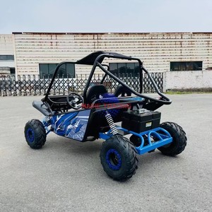Go Kart Eléctrico de 2 Plazas, Vehículo Todoterreno de Doble Asiento para Entretenimiento Familiar al Aire Libre y Deportes de Ocio - Product Image 2