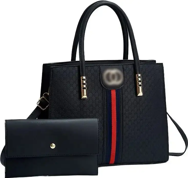 2023 femmes luxe ensemble sacs léger simple type d'affaires sac à carreaux grain foncé rétro texture sacs à main grande capacité sacs fourre-tout